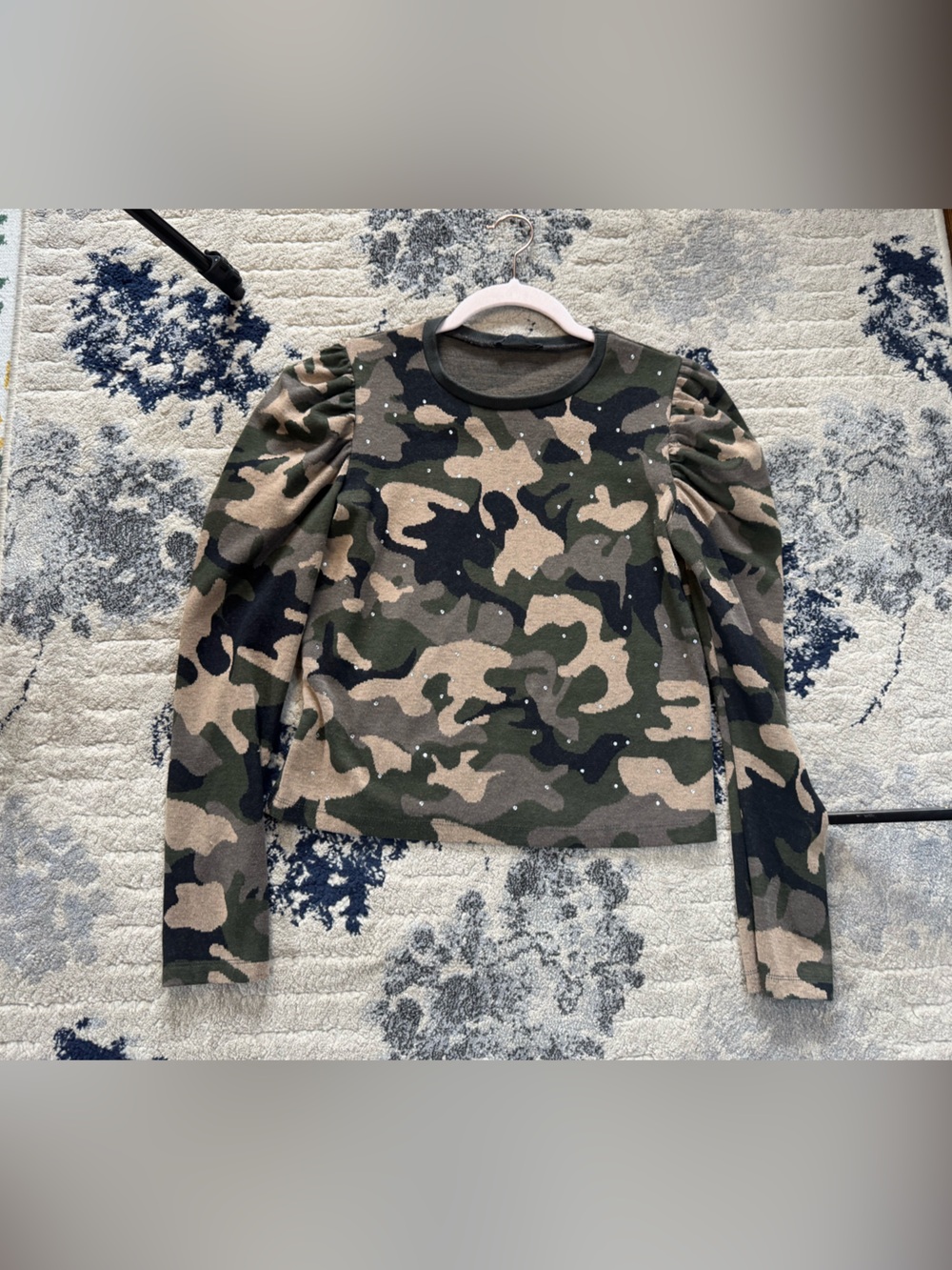 Zara Olive Green Crewneck